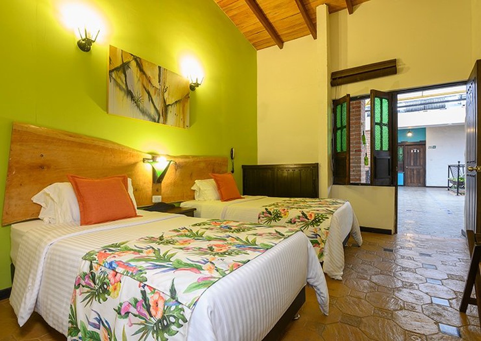 Twin comfort room salento real eje cafetero hotel quindío Twin comfort room salento real eje cafetero hotel quindío
