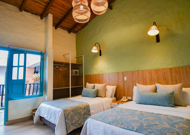 Twin Comfort Room Salento Real Eje Cafetero Hotel Quindío Twin Comfort Room Salento Real Eje Cafetero Hotel Quindío